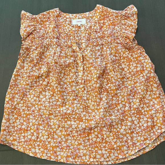 XIRENA Bria Flutter Sleeve Blouse - Picture 10 of 11